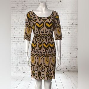 Alice by Temperley Print Silk Short Sleeve Dress